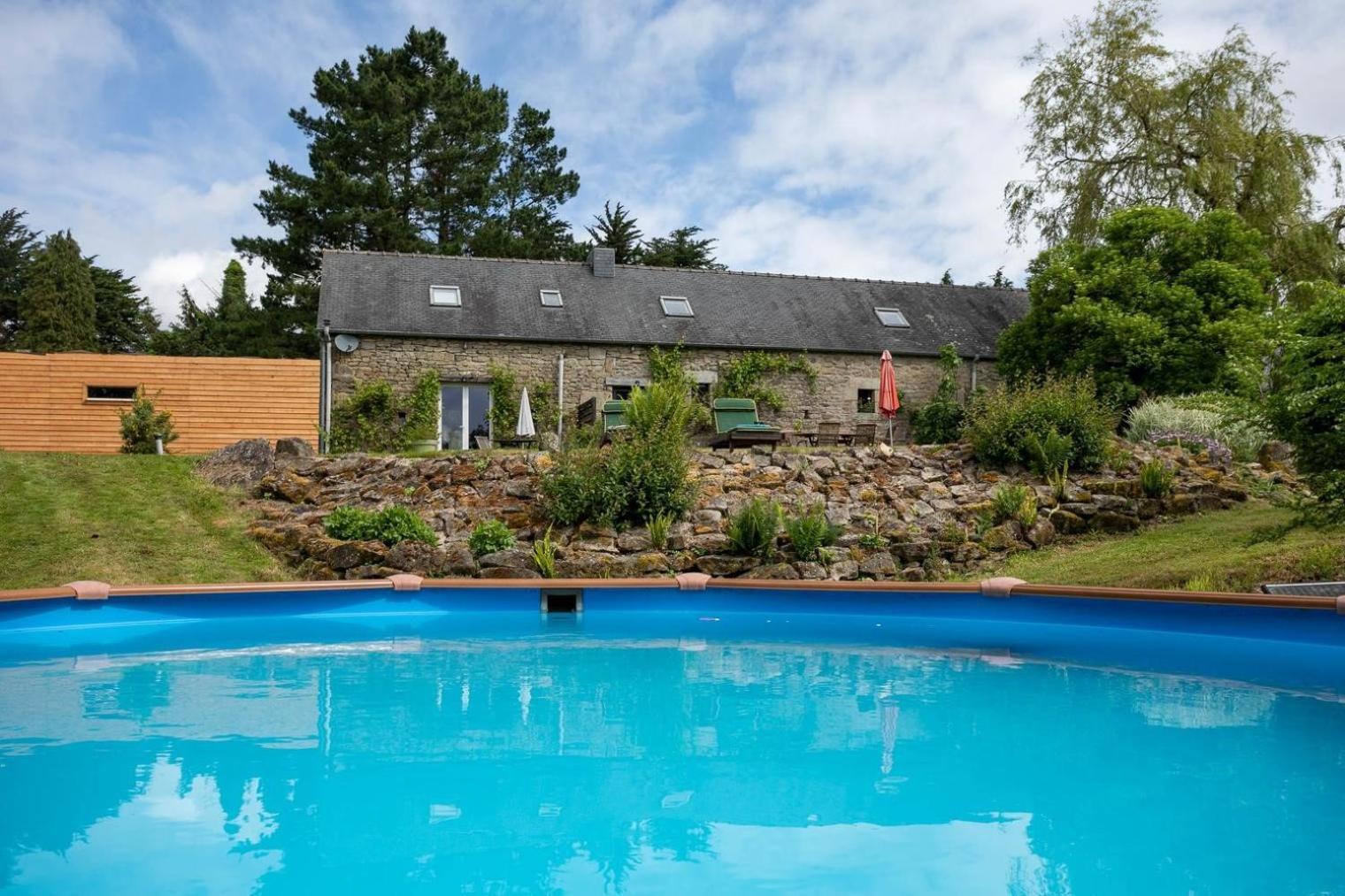 Domaine De La Blanche Hermine Plounerin Exterior foto