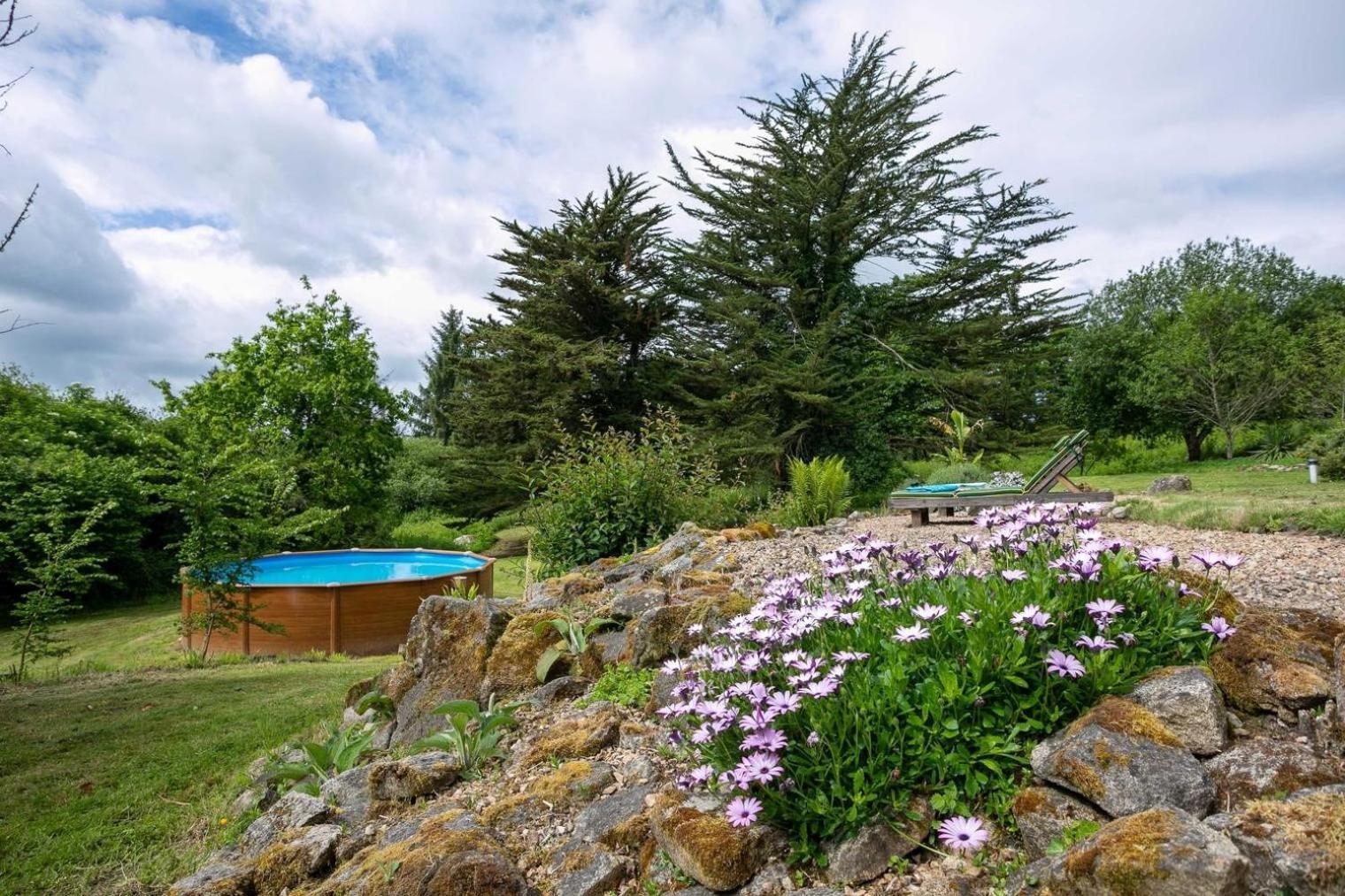 Domaine De La Blanche Hermine Plounerin Exterior foto